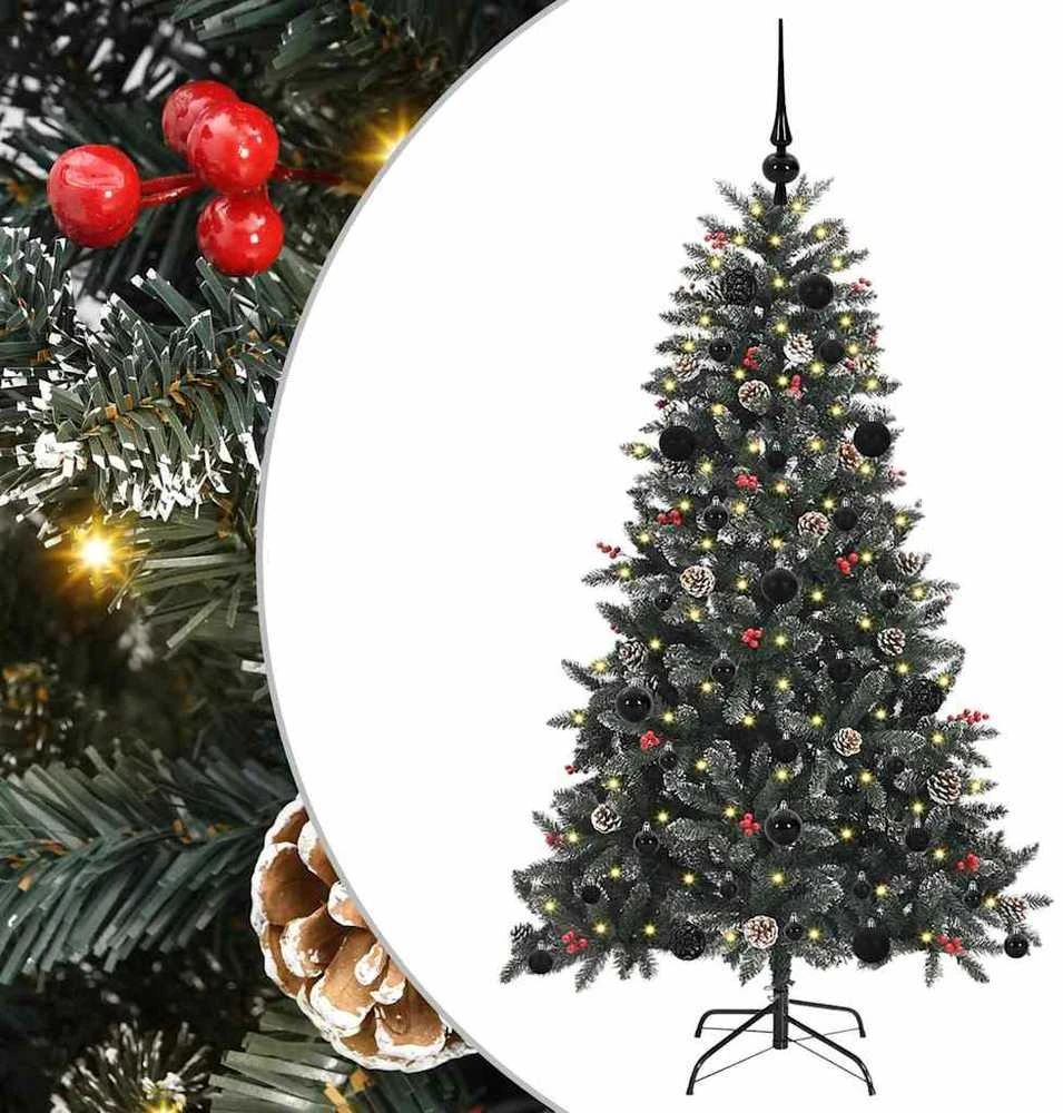 Dirbtinė Kalėdų eglutė Žalia 150 cm PVC, plastikas ir plienas