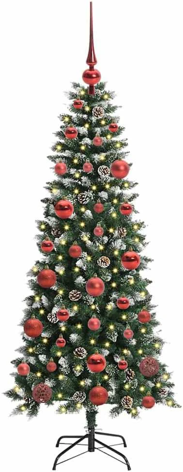 Dirbtinė Kalėdų eglutė Žalia 150 cm PVC, plastikas ir plienas