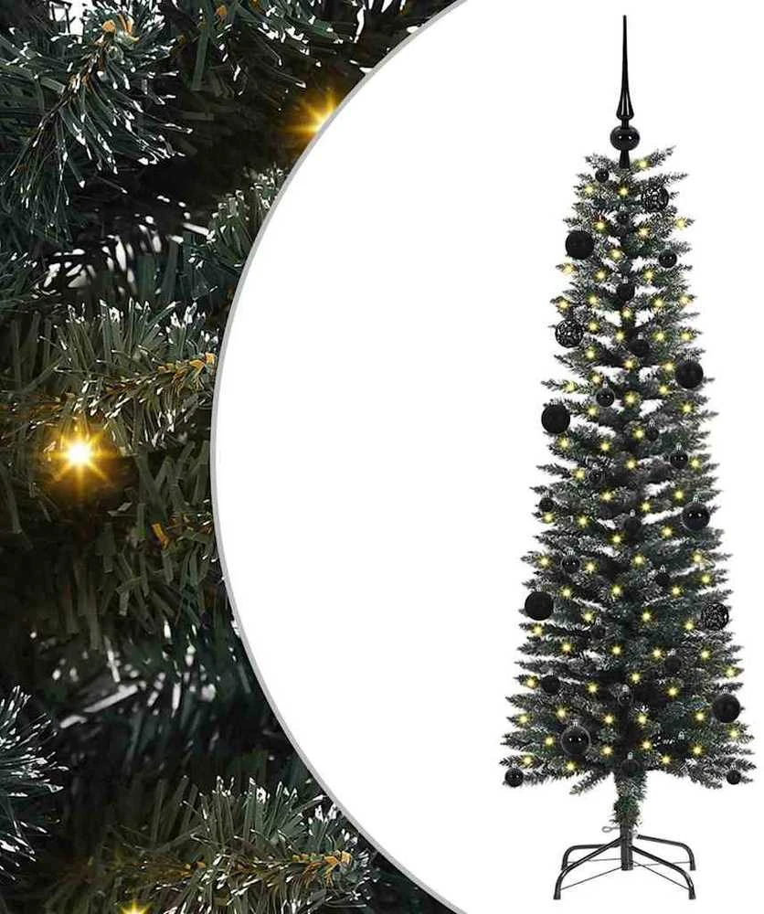 Dirbtinė Kalėdų eglutė Žalia 150 cm PVC, plastikas ir plienas