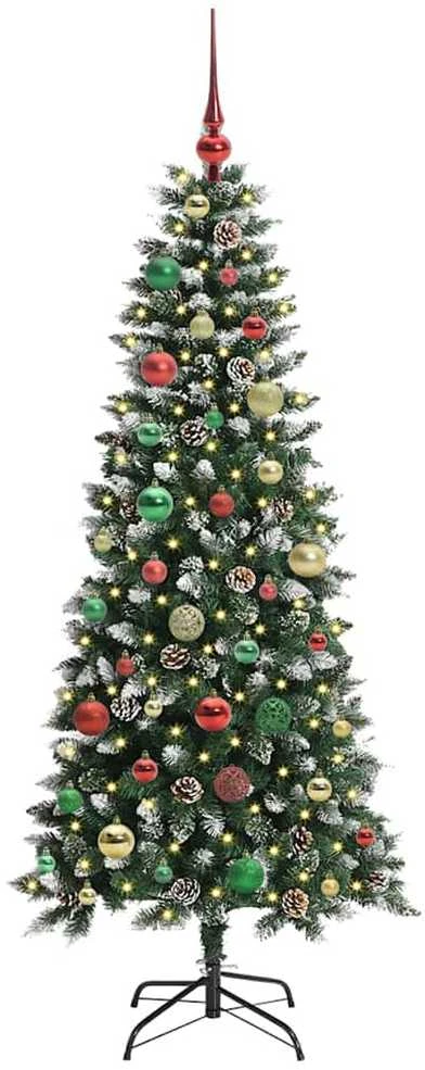 Dirbtinė Kalėdų eglutė Žalia 150 cm PVC, plastikas ir plienas
