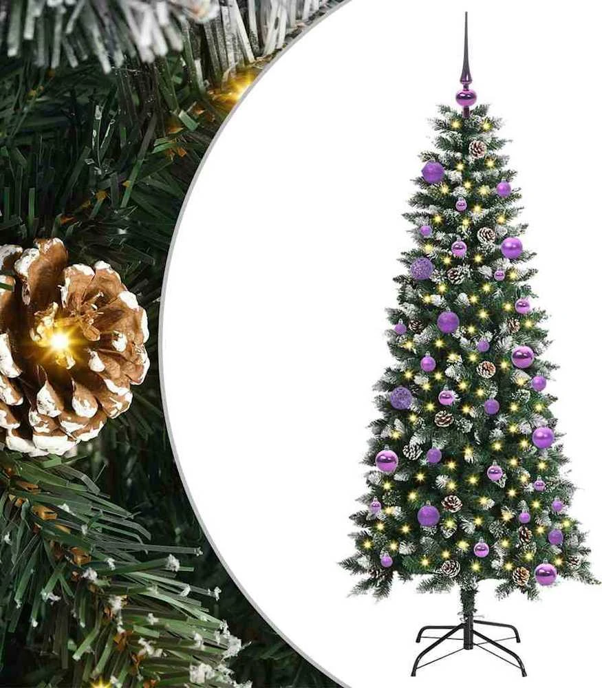 Dirbtinė Kalėdų eglutė Žalia 150 cm PVC, plastikas ir plienas