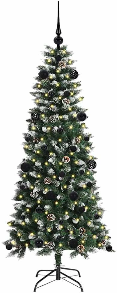 Dirbtinė Kalėdų eglutė Žalia 150 cm PVC, plastikas ir plienas