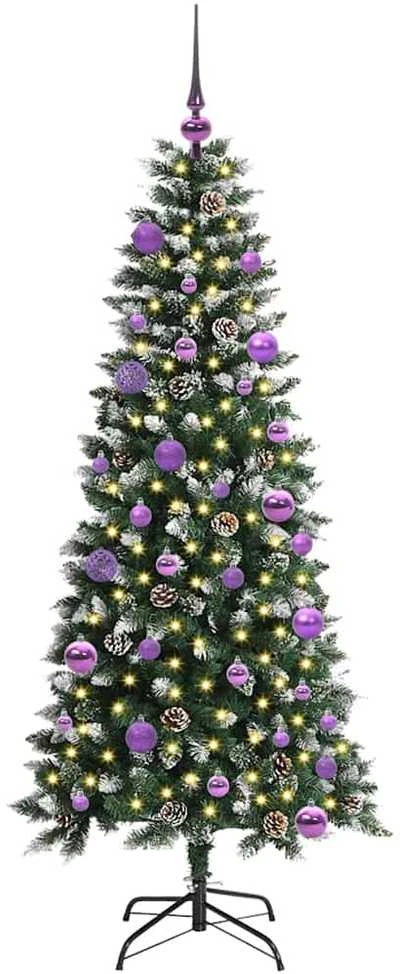 Dirbtinė Kalėdų eglutė Žalia 150 cm PVC, plastikas ir plienas