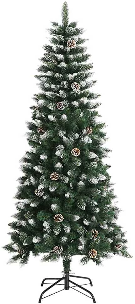 Dirbtinė Kalėdų eglutė Žalia 150 cm PVC, plastikas ir plienas