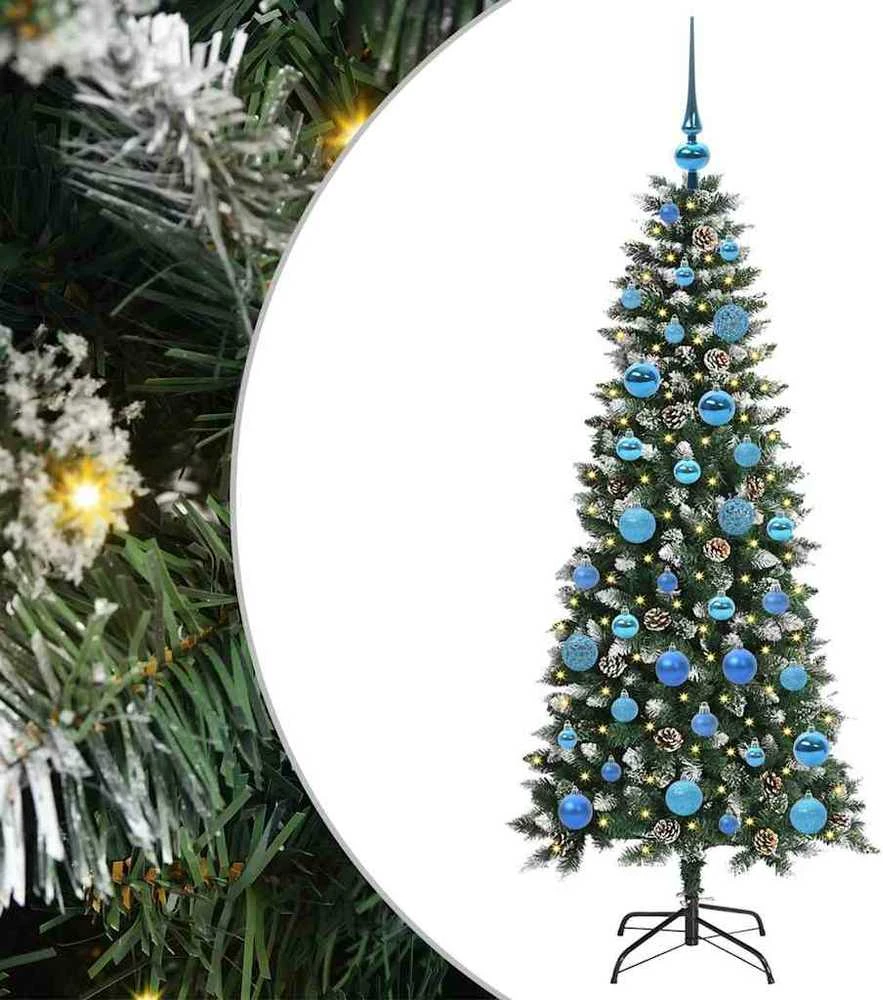 Dirbtinė Kalėdų eglutė Žalia 150 cm PVC, plastikas ir plienas