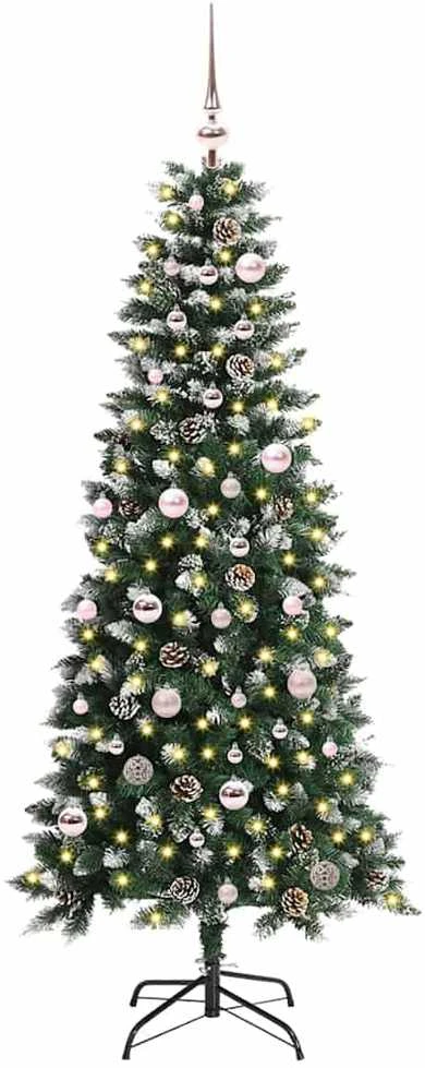 Dirbtinė Kalėdų eglutė Žalia 150 cm PVC, plastikas ir plienas