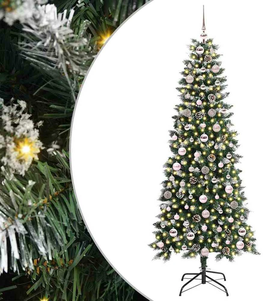 Dirbtinė Kalėdų eglutė Žalia 180 cm PVC, plastikas ir plienas