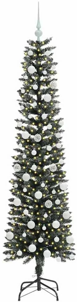 Dirbtinė Kalėdų eglutė Žalia 180 cm PVC, plastikas ir plienas