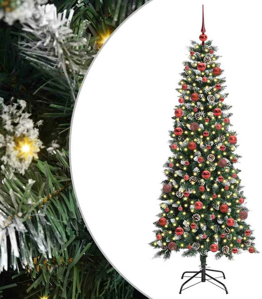 Dirbtinė Kalėdų eglutė Žalia 180 cm PVC, plastikas ir plienas