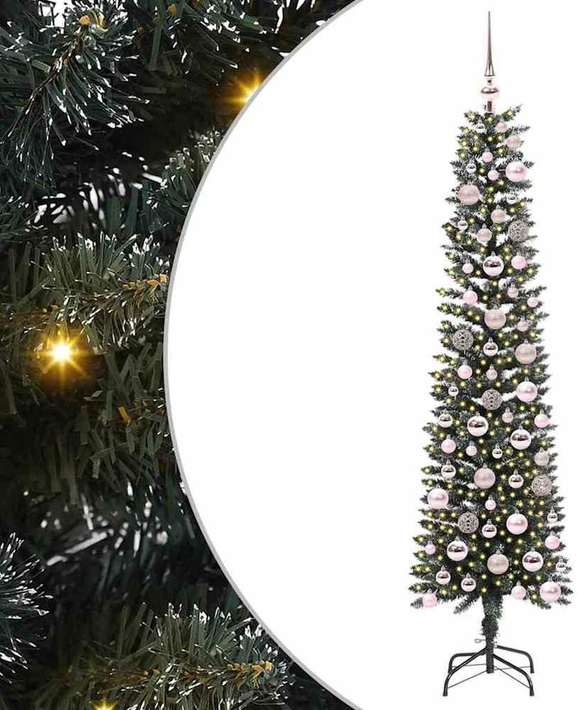 Dirbtinė Kalėdų eglutė Žalia 180 cm PVC, plastikas ir plienas