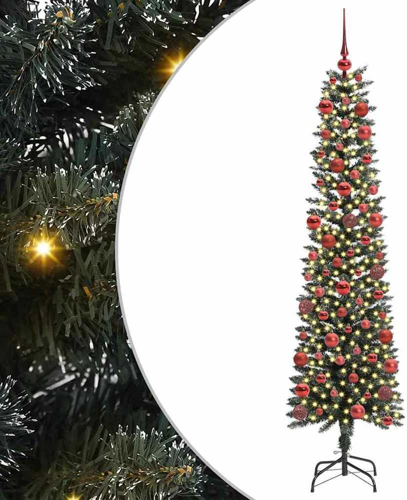 Dirbtinė Kalėdų eglutė Žalia 180 cm PVC, plastikas ir plienas