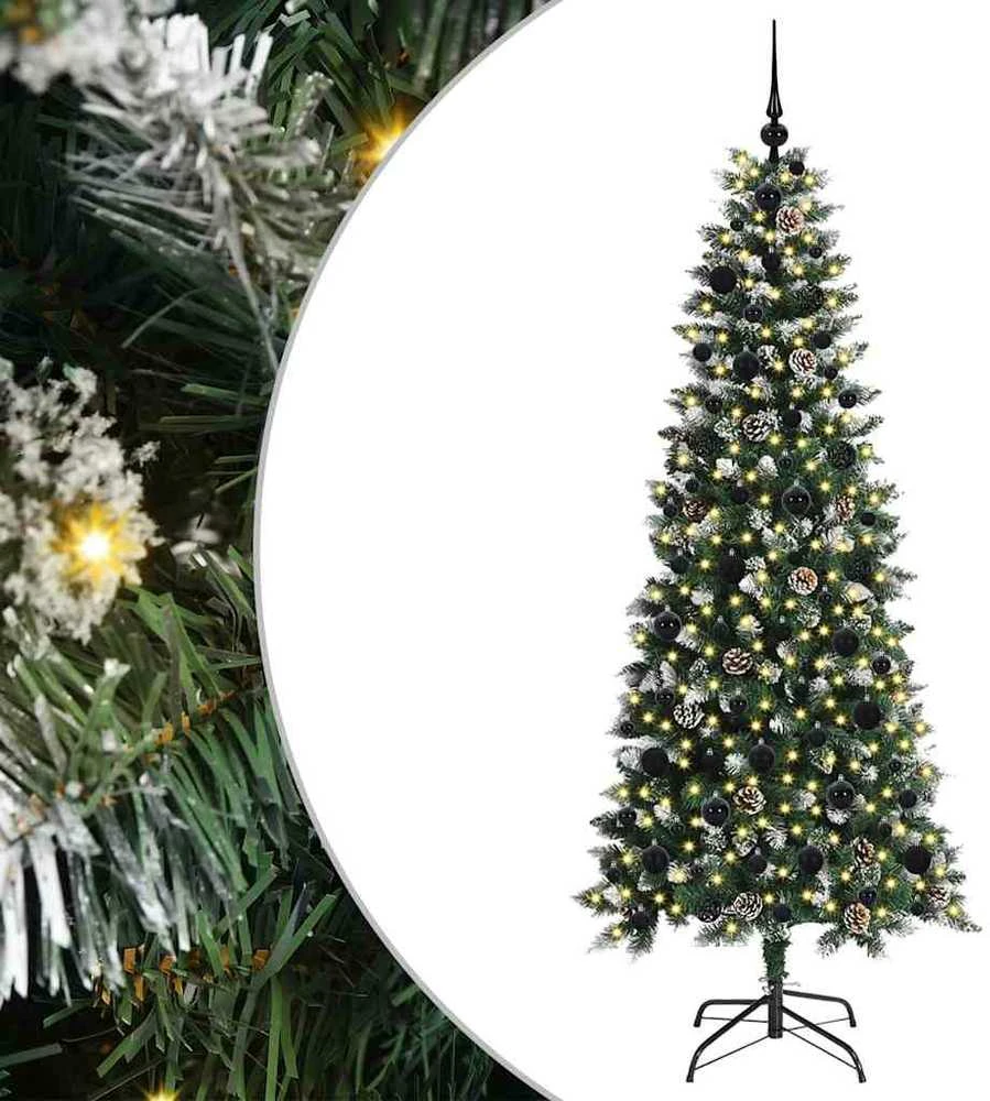 Dirbtinė Kalėdų eglutė Žalia 180 cm PVC, plastikas ir plienas