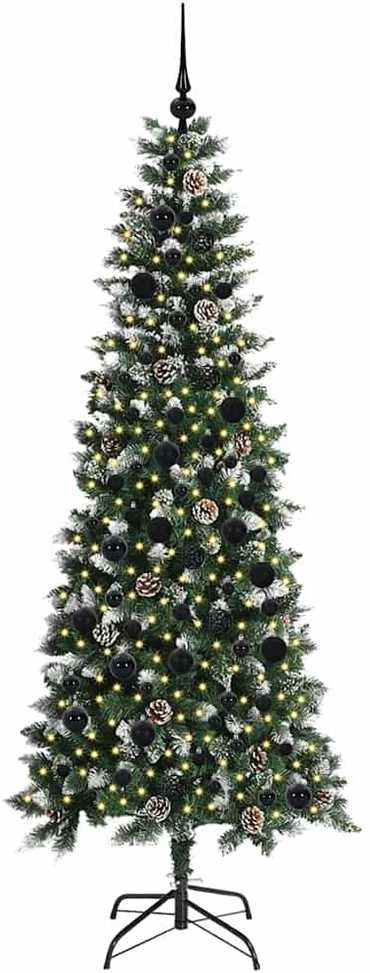Dirbtinė Kalėdų eglutė Žalia 210 cm PVC, plastikas ir plienas