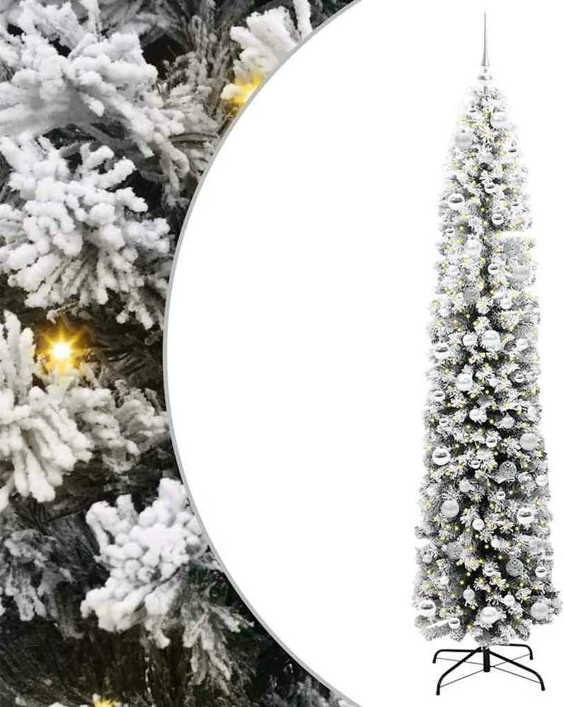 Dirbtinė Kalėdų eglutė Žalia 210 cm PVC, plienas ir plastikas