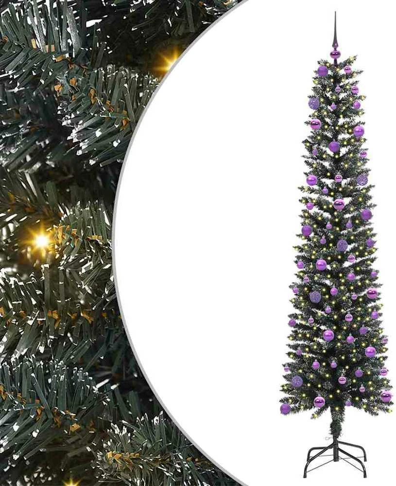 Dirbtinė Kalėdų eglutė Žalia 210 cm PVC, plastikas ir plienas