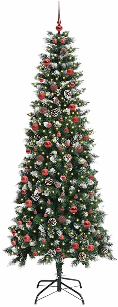 Dirbtinė Kalėdų eglutė Žalia 210 cm PVC, plastikas ir plienas