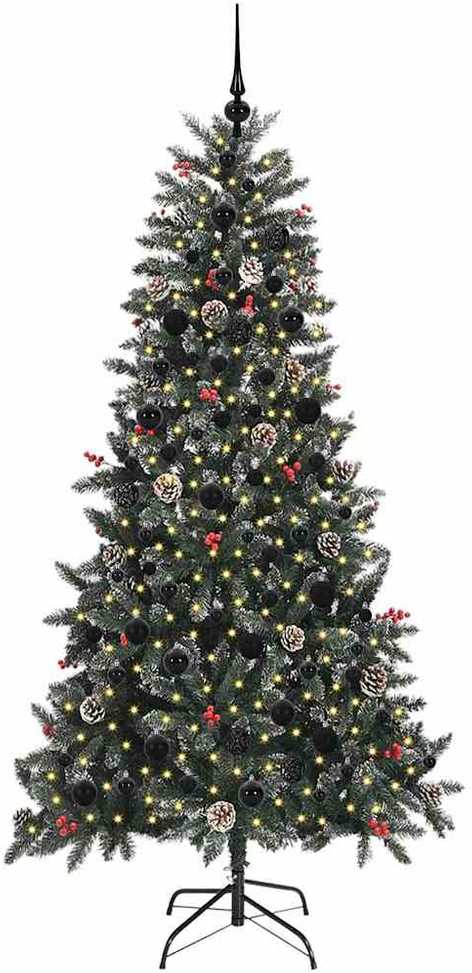 Dirbtinė Kalėdų eglutė Žalia 210 cm PVC, plastikas ir plienas