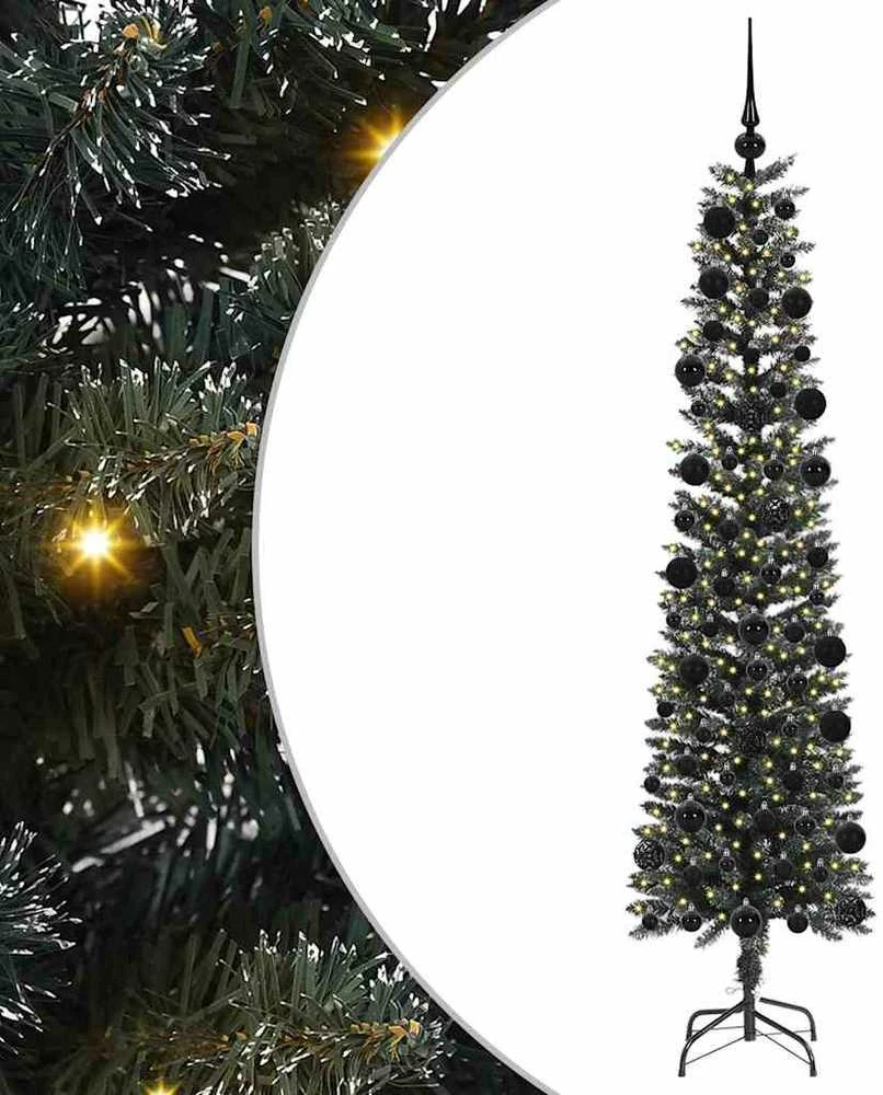 Dirbtinė Kalėdų eglutė Žalia 210 cm PVC, plastikas ir plienas
