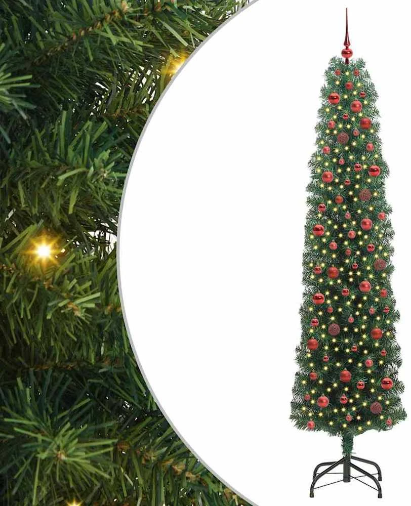 Dirbtinė Kalėdų eglutė Žalia 240 cm PVC, plienas ir plastikas