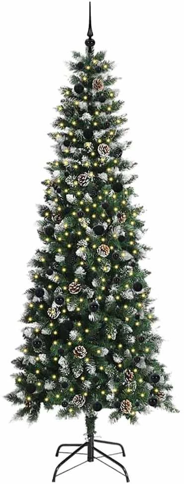 Dirbtinė Kalėdų eglutė Žalia 240 cm PVC, plastikas ir plienas