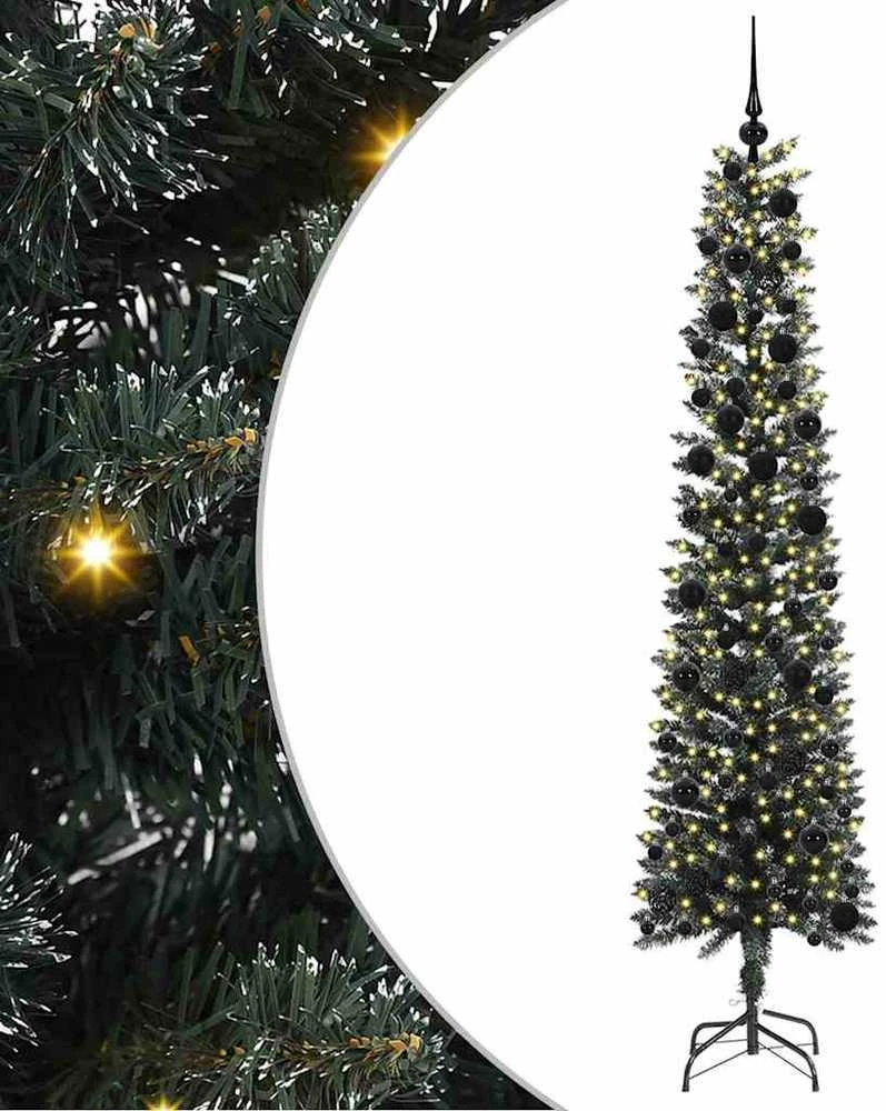 Dirbtinė Kalėdų eglutė Žalia 240 cm PVC, plastikas ir plienas