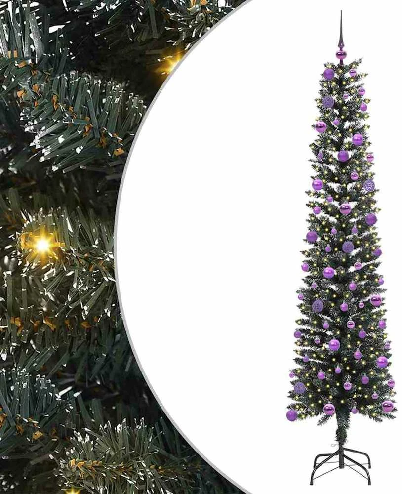 Dirbtinė Kalėdų eglutė Žalia 240 cm PVC, plastikas ir plienas