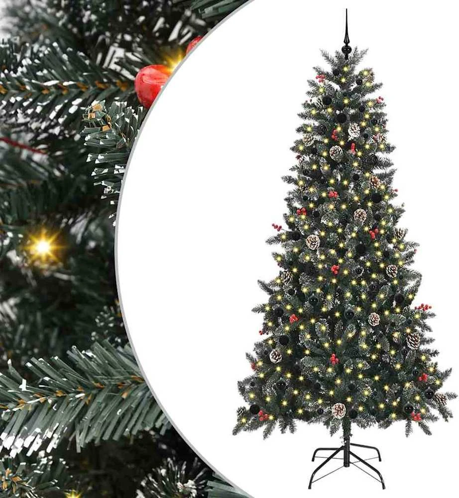 Dirbtinė Kalėdų eglutė Žalia 240 cm PVC, plastikas ir plienas