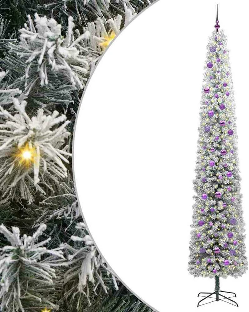 Dirbtinė Kalėdų eglutė Žalia 270 cm PVC, plienas ir plastikas