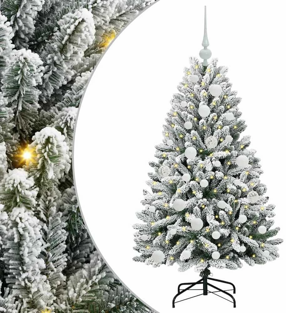 Dirbtinė Kalėdų eglutė 120 cm 150 LED Šilta balta