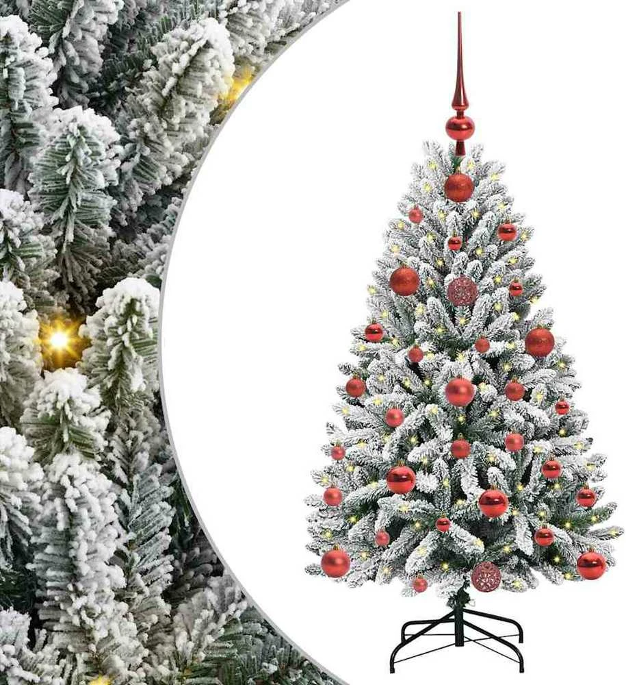 Dirbtinė Kalėdų eglutė 120 cm 150 LED Šilta balta