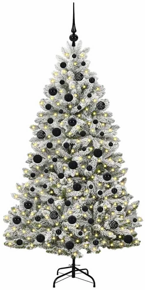 Dirbtinė Kalėdų eglutė 180 cm 300 LED Šilta balta