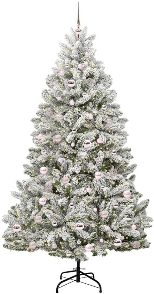 Dirbtinė Kalėdų eglutė 210 cm 300 LED Šilta balta