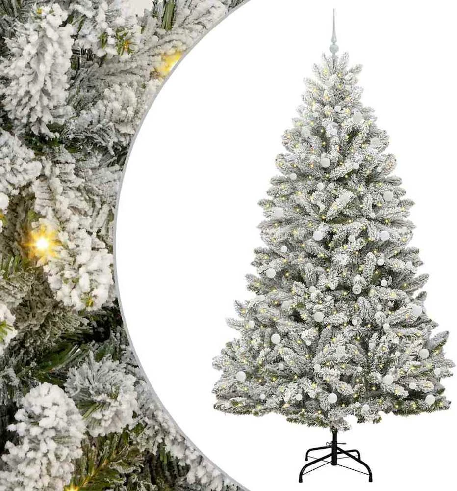 Dirbtinė Kalėdų eglutė 240 cm 300 LED Šilta balta