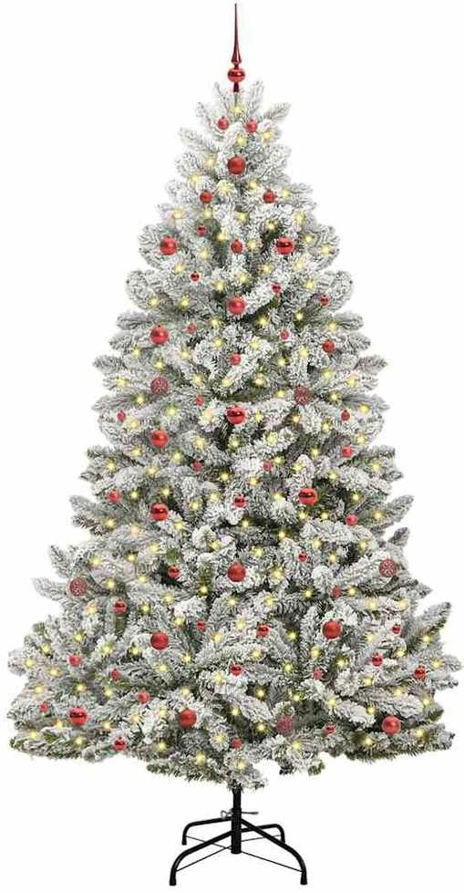 Dirbtinė Kalėdų eglutė 240 cm 300 LED Šilta balta