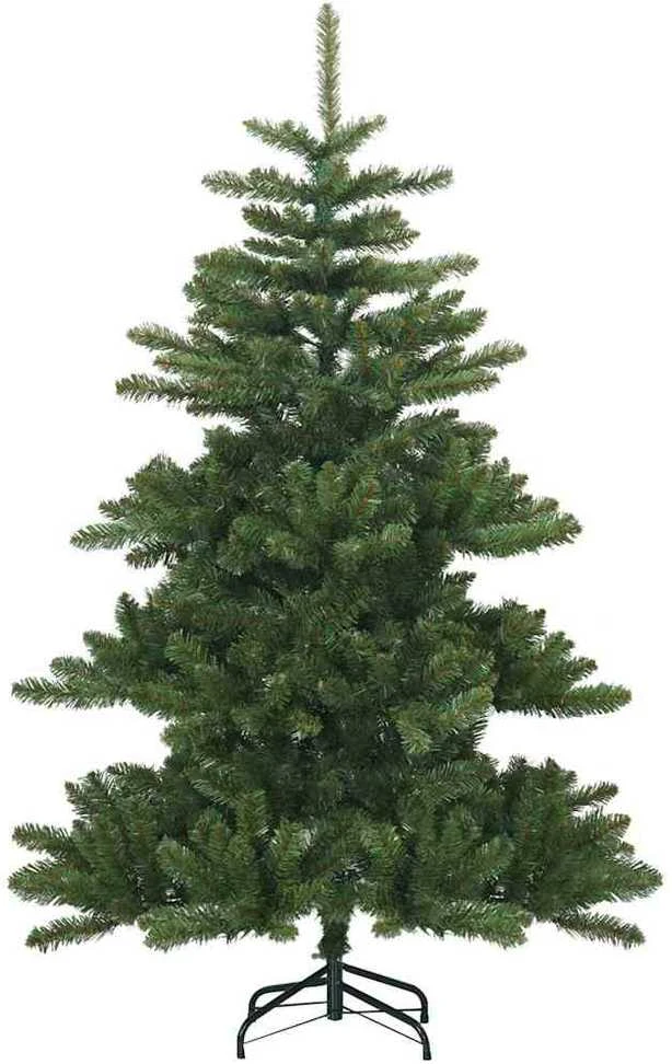 Dirbtinė Sulankstoma Kalėdų Eglutė Žalia 150 cm PVC ir Plienas