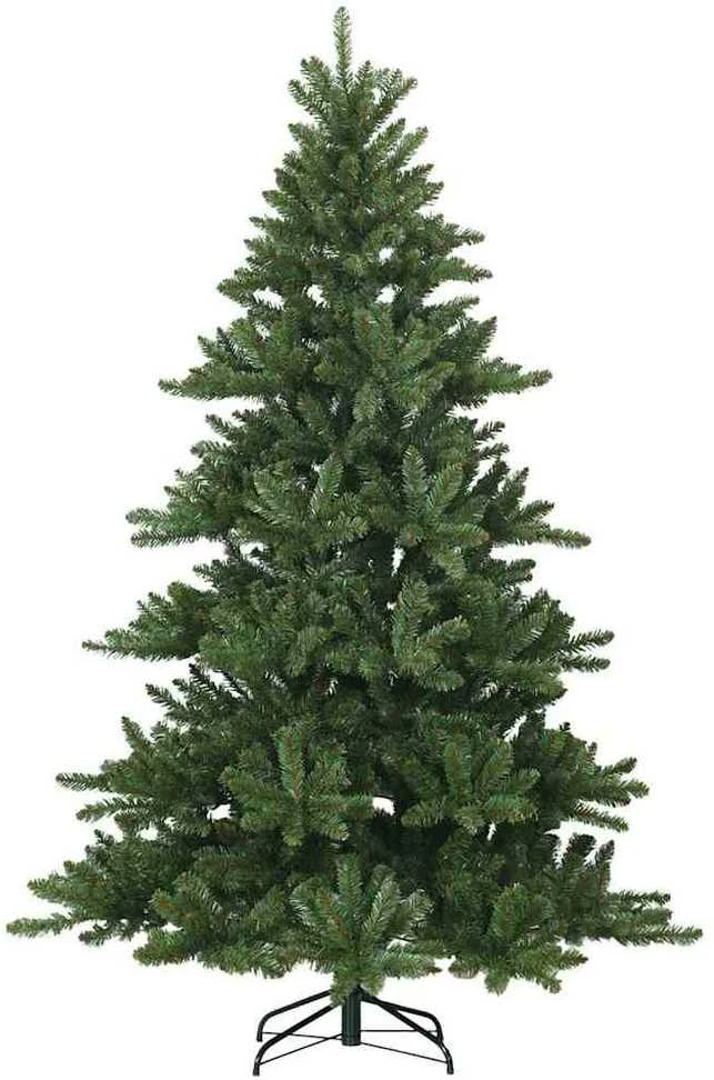 Dirbtinė Sulankstoma Kalėdų Eglutė Žalia 180 cm PVC ir Plienas