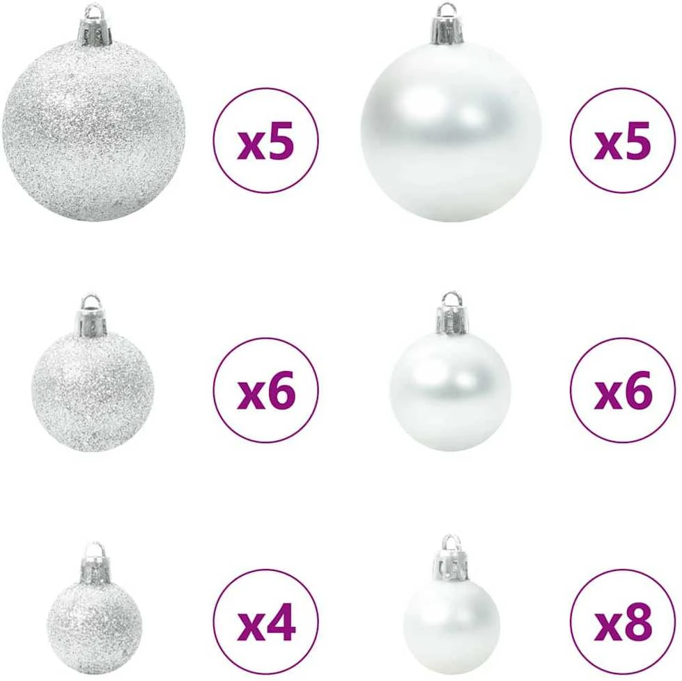 Dirbtinė Sulankstoma Kalėdų Eglutė Žalia 150 cm PVC ir metalas