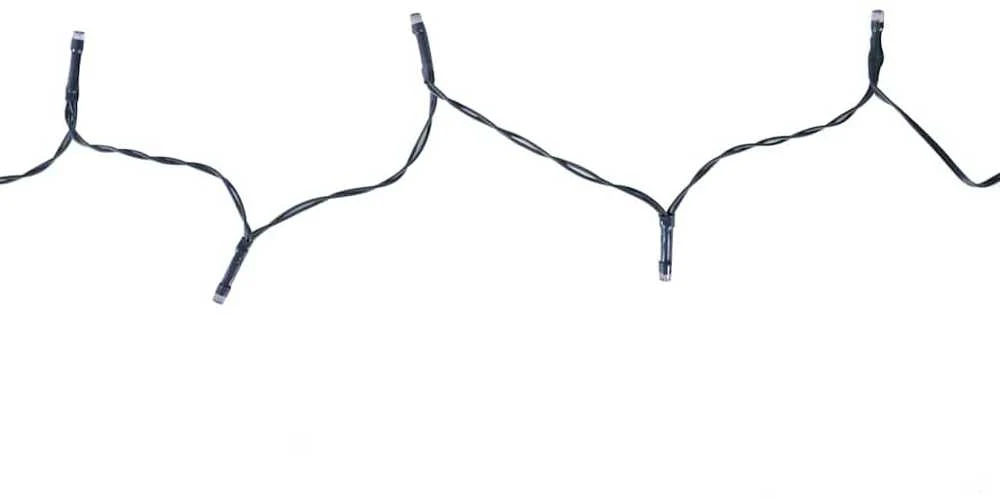 Dirbtiniai buksmedžio krūmai su LED lemputėmis 2vnt. žalia 52cm