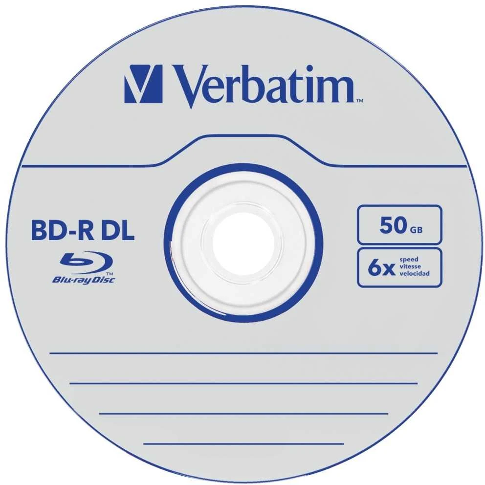 Verbatim 43746 neįrašytas „Blu-Ray“ diskas BD-R 50 GB 10 vnt