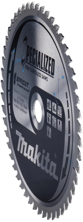 Makita T.C.T. pjūklas 190X1.85X20mm 8° T50 EFFICUT klijuotoms plokštėms E-12186