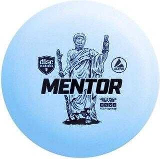 Discmania Mėlyna Diskgolfo diskas Distance Driver MENTOR Active Light Mėlyna