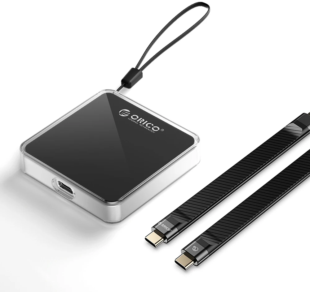 Orico AP30-G2 M.2 NVME Magnetic Disk Drive Bay MagSafe USB-C 3.2 – juodos spalvos