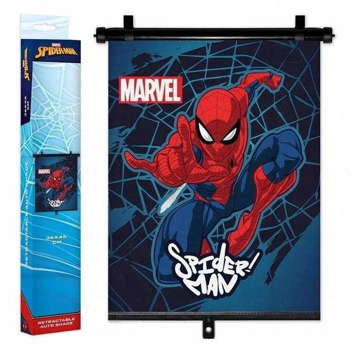Seven Automobilių šoninių stiklų roletas Spider man 9328 1vnt.