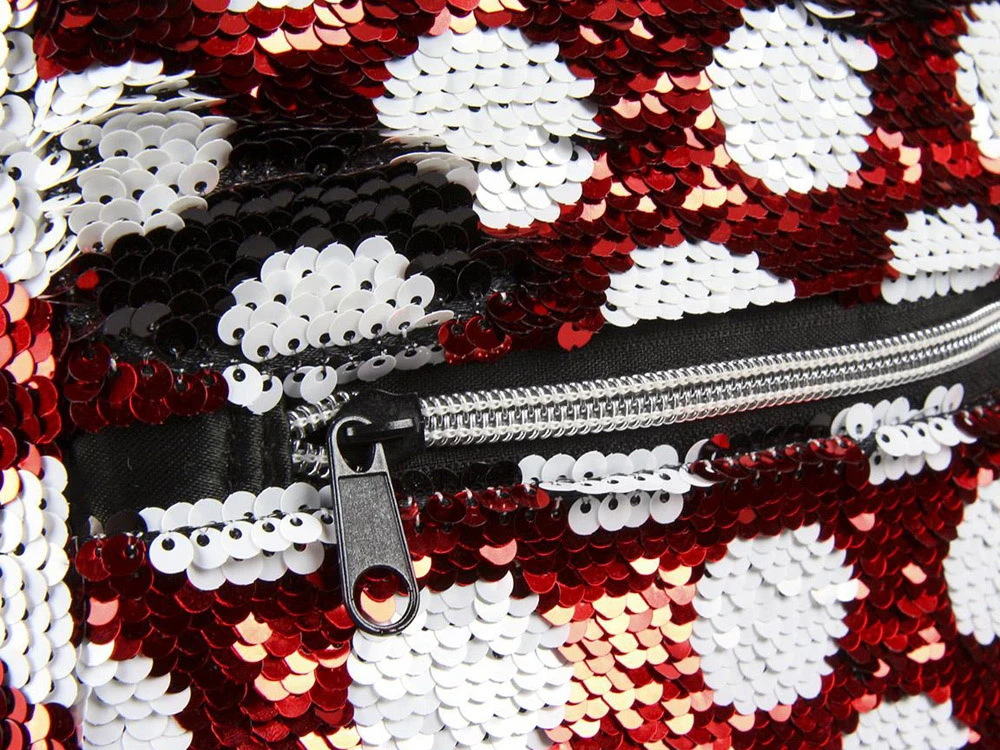 Minnie Mouse „Disney Minnie“ pelė miela stilinga „Sequin“ kuprinė 40 cm AP0007