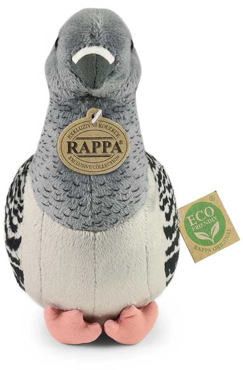 Dėlionė Disney Rappa – realistinė pliušinė žaislinė balandė 22 cm, ekologiška