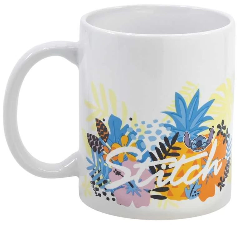 STOR „Disney Stitch“ – keraminis puodelis iš ananasų adaptacijos kolekcijos, 325 ml