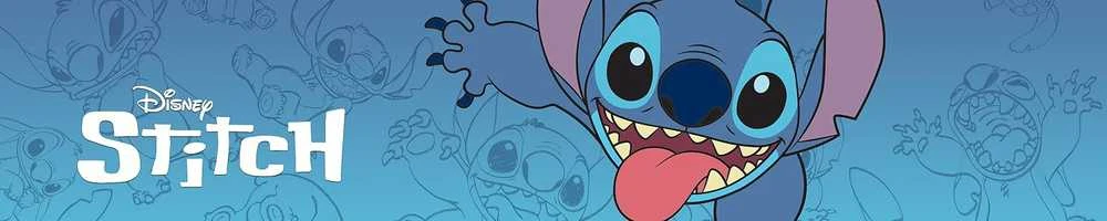 Disney Stitch - Drawstring Backpack/School Bag (30 x 25 cm)
