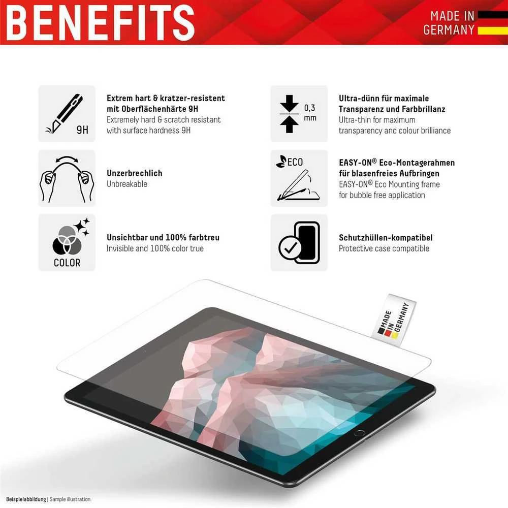 DISPLEX Planšetė Glass iPad Pro11\"(1/2/3/4)/Air(4/5)