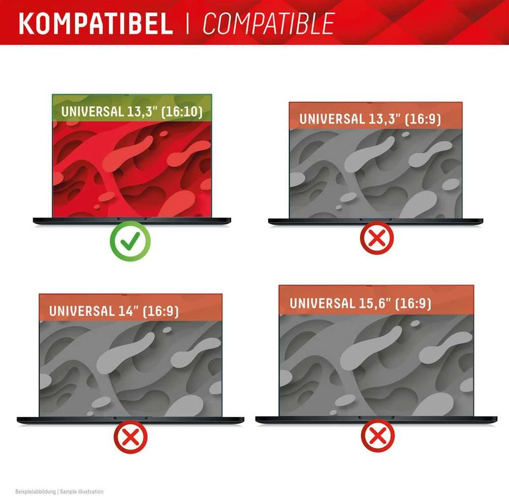 DISPLEX Privacy Safe Uni (be rėmelių) 13,3\", 16:10