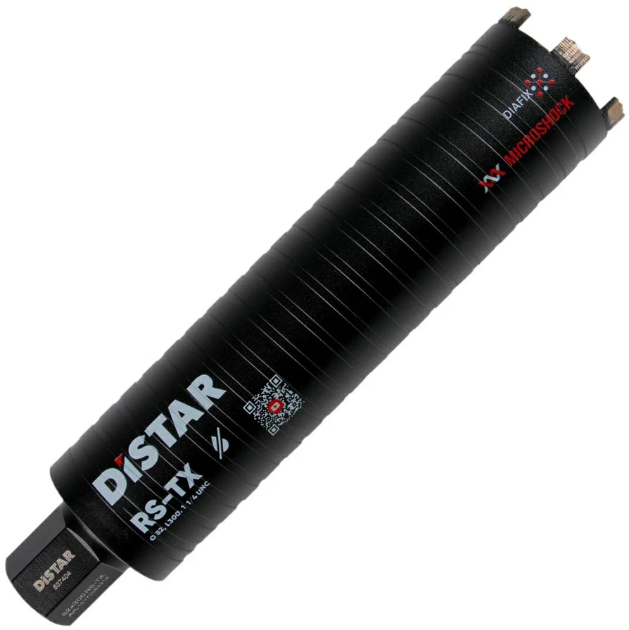 Distar 82MM x 300 mm Sauso gręžimo karūna ADTNS RS-TX